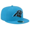 thumbnail image 3 of Men's New Era Blue Carolina Panthers Omaha 59FIFTY Fitted Hat, 3 of 6
