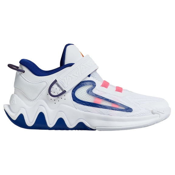 Nike Kids' Preschool Giannis Immortality 2 Basketball Shoes (White/Multi, 3, D)
