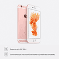 thumbnail image 2 of Restored Apple iPhone 6s - Unlocked - 32GB Rose Gold (Refurbished), 2 of 7
