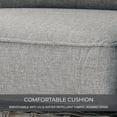 thumbnail image 7 of Grand Patio Outdoor Furniture, Patio Wicker Left Arm Sofa, Gray, 7 of 7