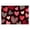 A, variant on Valentines Day Heart Placemat, Plastic Cotton Linen Table Mat Kitchen Decor, Valentine'S Day Heart Placemat Cotton Linen Table Mat Kitchen Dining Decor 12X18 Inch