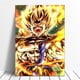 thumbnail image 3 of Cuadro Decorativo Goku SSJ Rage Canvas Listo Para Colgar 50x75cm Jungle Art Impresion Tela Arte, 3 of 6