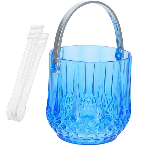 PTOOTP Compact Ice Bucket with Reusable Lid and Sturdy Handle, Assorted Colors, Storage Container, 1 Set