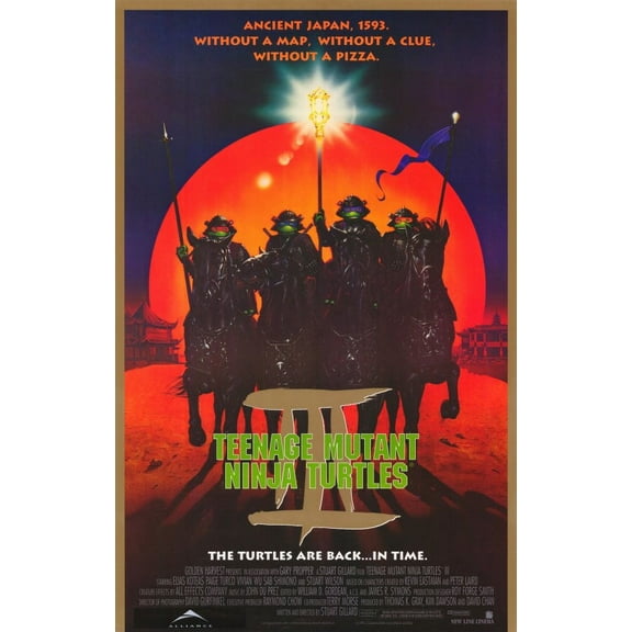 Teenage Mutant Ninja Turtles 3 Movie Poster Print (11 x 17) - Item # MOVCF2142