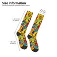 thumbnail image 2 of Sikiie Dancing African Womens Knee Socks, High Socks Long Stretchy Sock Women Knee High Stocking, Long Socks for Women, 2 of 6