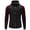 Red, variant on Bxsruta Mens Full Zip Hoodie Athletic Jacket Long Sleeve Workout Sweatshirt Activewear