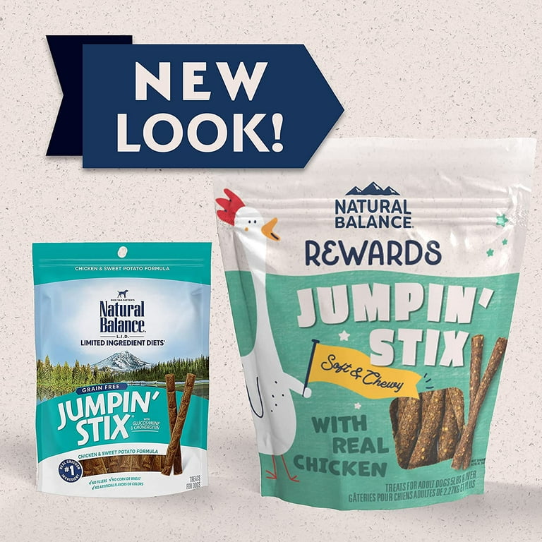Natural Balance Pet Foods Rewards Jumpin Stix Dog Treats Chicken 4 oz Walmart