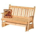 thumbnail image 1 of Western Red Cedar Traditional English Glider, 1 of 3