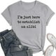 thumbnail image 4 of Camiseta con estampado sarcástico para mujer - Camiseta informal de manga corta con frases divertidas, 4 of 5