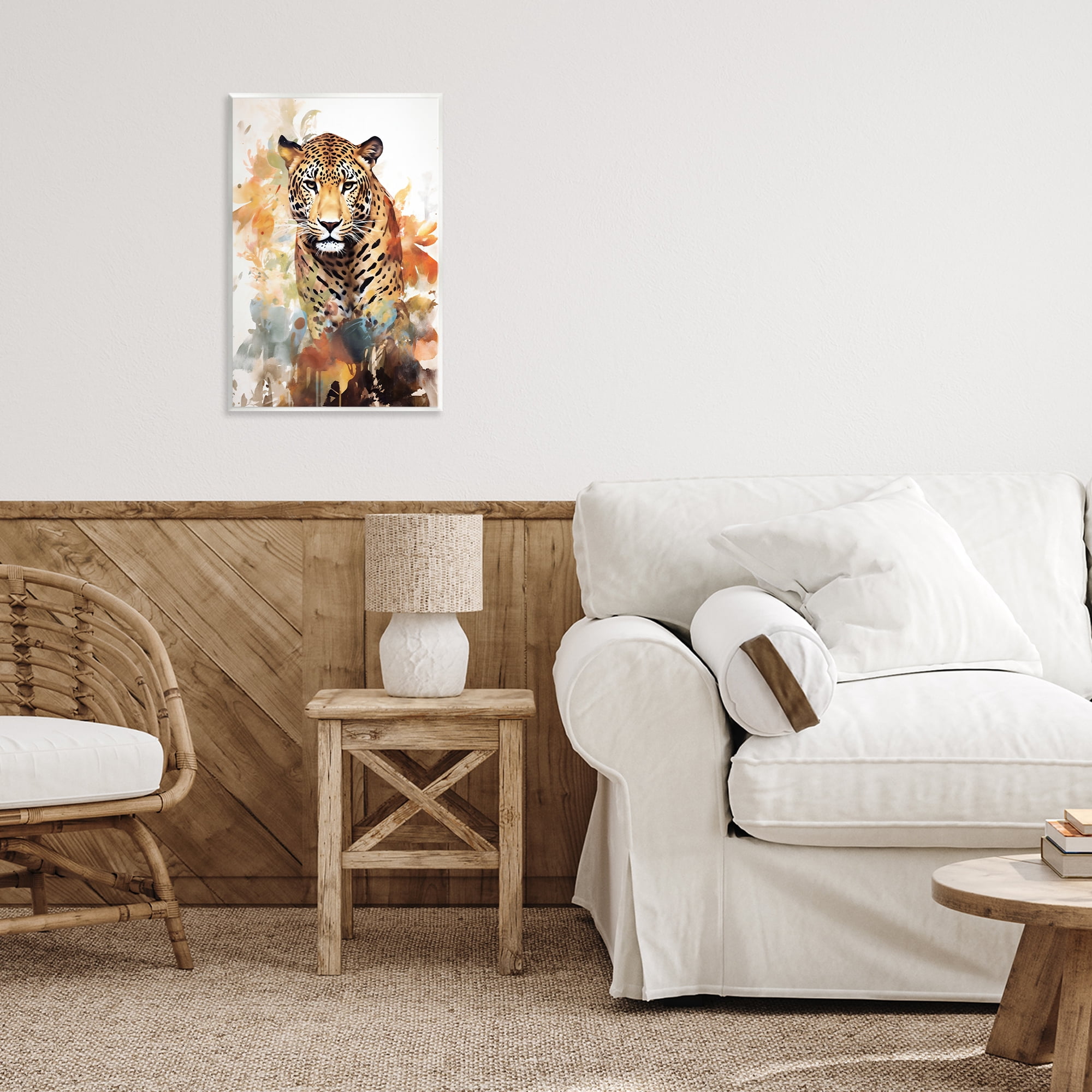 Stupell Industries Wild Cheetah Grace Wall Plaque Art, design by Ray Powers