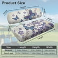thumbnail image 3 of FUIALDOLG Universal Golf Cart Seat Covers Ezgo Purple Butterfly Flower Print Washable Seat Cover Protector for Club Car Precedent Golf Cart Accessories Fit Like a Glove, 3 of 8