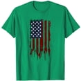 thumbnail image 5 of Mifsaly American Flag T-Shirt for Women Patriotic Graphic Tee Crewneck Short Sleeve 4Th Of July Summer Tops Loose Fit Independence Day Cotton Shirt XL, 5 of 5