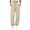 Beige, variant on Women's Vertical Striped Texture Jogger Sweatpants Solid Color Elastic Drawstring Waist Loose Casual Jogging Pants Side Pocket Fall Winter Sport Long Trousers