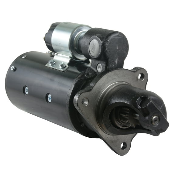 12V 12-Tooth Starter Motor Compatible with 1958-1974 Case 730 800 830 Tractor 680CK Loader W7 W9A Diesel CW Delco 1113634 A21281 A47468