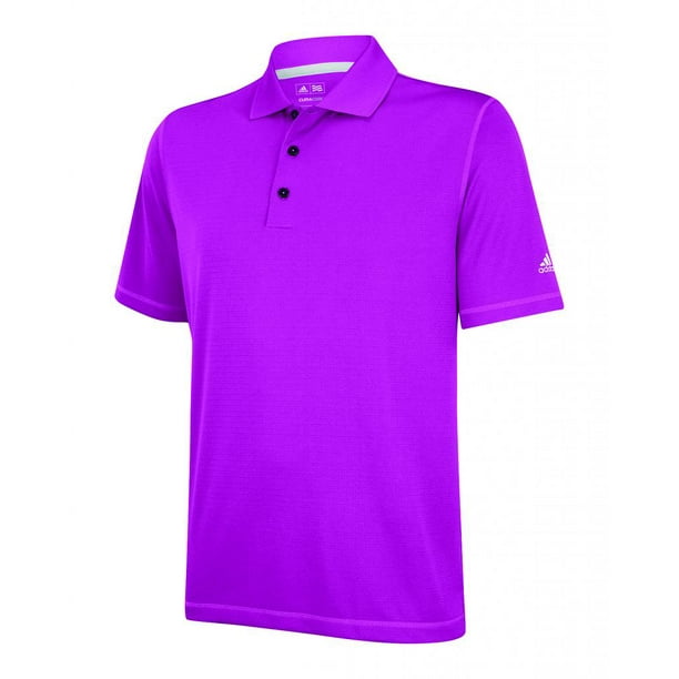Adidas - adidas Men's ClimaLite Solid Polo Shirt - Walmart.com ...