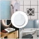thumbnail image 5 of Inteprter 12 piezas de drenaje de suelo de ducha, recogedor de pelo, cubierta de bañera, bloque de prevención, tapones de filtro de lavabo de Almacenamiento y organización del hogar Redondo, 5 of 6