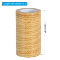 thumbnail image 2 of Unique Bargains Wood Grain Self Adhesive Repair Tape Realistic Patch Natural Oak, 2 of 5