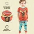 thumbnail image 5 of LazyOne Short-Sleeve PJ Sets for Girls and Boys, Don't Moose With Me, Funny Animal Kids' Pajama Sets, 5 of 6