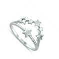 thumbnail image 4 of Super Star Ring Wholesale .925 Solid Sterling Silver Band Jewelry Female Male Unisex Size 6, 4 of 4