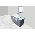 thumbnail image 4 of Vanity Art 60" Single Sink Bathroom Vanity Set with Engineered Marble Top and Free Mirror, 4 of 5