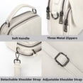 thumbnail image 5 of KL928 PU Leather Crossbody Bag for Women Small Shoulder Purses Handbags with Wide Straps, 5 of 7