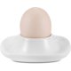 thumbnail image 3 of Ceramic Egg Cups Set of 4, Porcelain Hard Soft Boiled Egg Holder Container w/Base, 3 of 5