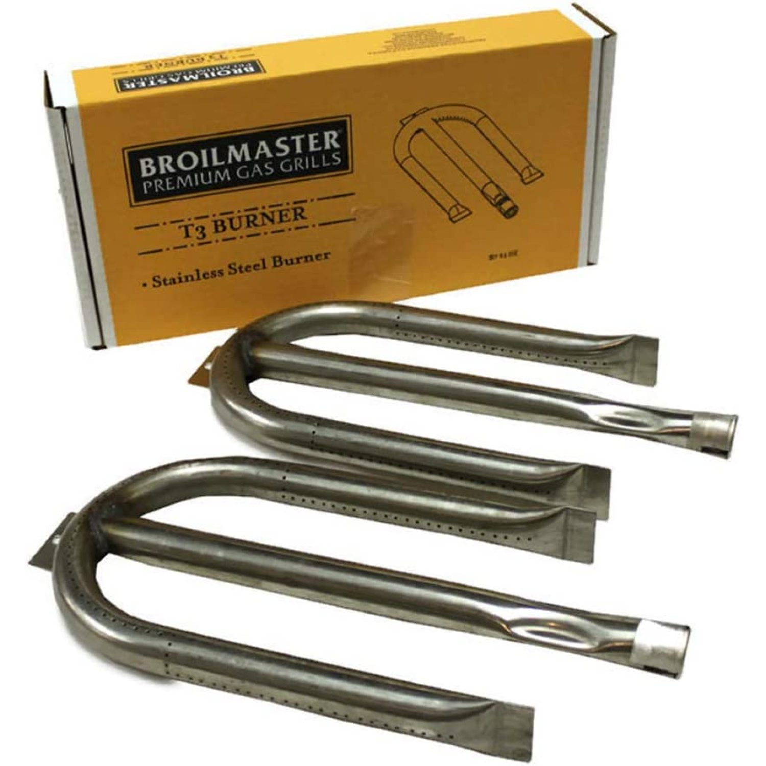 Broilmaster Stainless Steel U Tube Burner Kit (Set of Two)