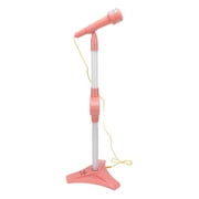 Domqga Kids Microphone With Stand,Toy Microphone Appropriate Volume Easy Installation Cute Appearance Baby Karaoke Mic With Stand For Home Kindergarten,Baby Karaoke Mic