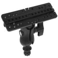 thumbnail image 1 of HAMPPLIES Kayak Fish Finder Mount Black Plastic Holder with Stable 360 Degree Rotating Bracket for Boats, 1 of 8