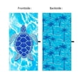 thumbnail image 2 of Toalla de playa con estampado de tortuga, manta, toalla de natación, toalla de piscina suave transpirable, toalla de baño para salón, baño, regalo de, 2 of 9