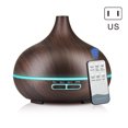 thumbnail image 3 of Diffuseur d'Arômes Télécommandé Intelligent 550ml Grain de Bois Humidificateur Aromathérapie Coloré pour la Maison, 3 of 7