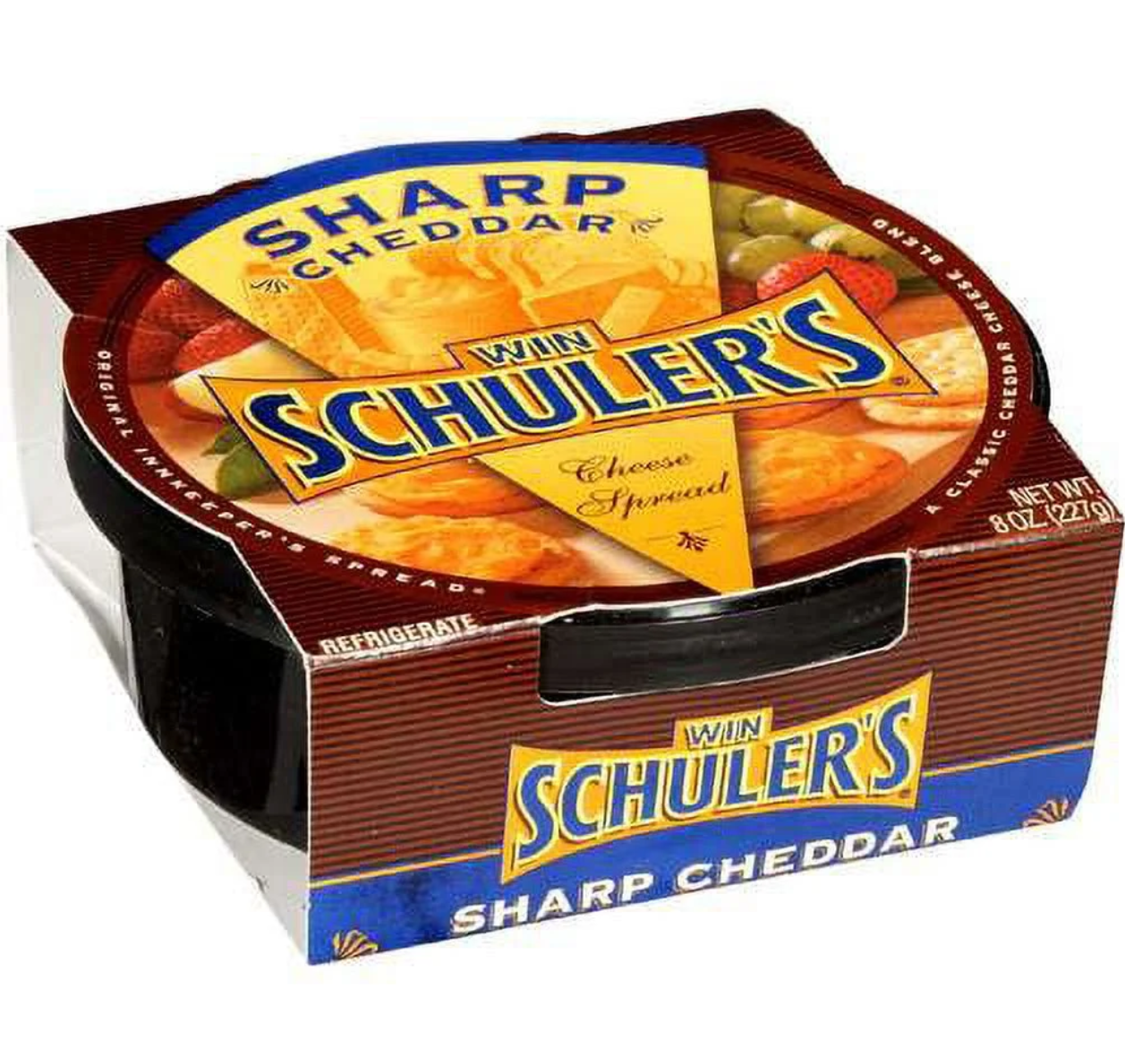 Win Schuler's Sharp Cheddar Cheese Spread, 8 oz