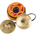 thumbnail image 2 of Campana táctil de cobre puro: patrón auspicioso de ocho tesoros + juego de campana táctil, 2 of 5