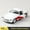 H2White, variant on 1:32 Alloy Diecast Chevy Corvette C1 1957 Vintage Car Model Pull Back Car Miniature Vehicle Replica For Collection Gift for Kid