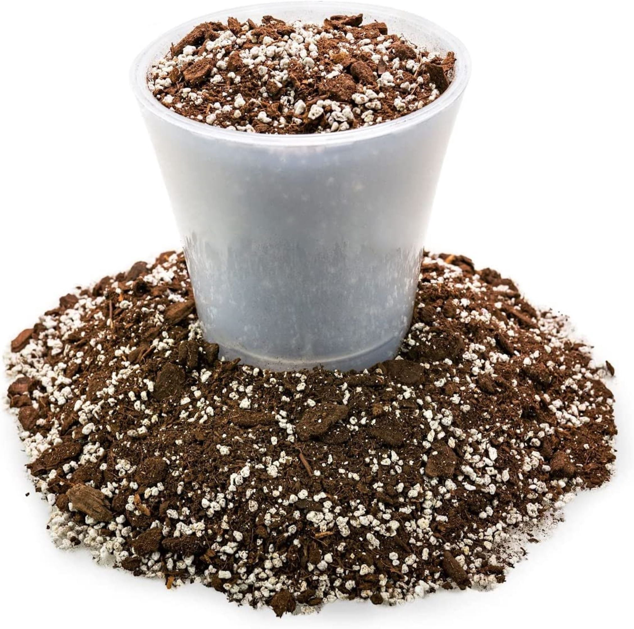 Gardenera Soil Mixture for Indoor Herb Planters - Specially Blended Soil Mixture for Planting and Growing Indoor Kitchen Herbs Indoors, Indoor Herb Garden, Herb Growing Soil Mixture - 4 Quart Bag