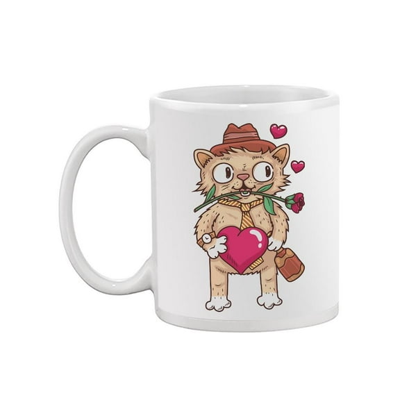 Romantic Kitten Mug - Image by Shutterstock
