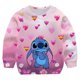 thumbnail image 1 of 1-14 años niños niñas Stitch cuello redondo manga larga Hip Hop sudaderas niños ropa imprimir sudaderas con capucha Otoño Invierno Pullovers13T Gao Jinjia LED, 1 of 2