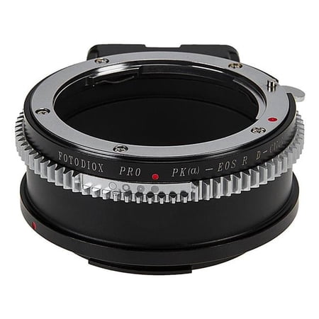 Fotodiox PKa-EOSR-PRO Lens Mount Adapter with Pentax K Auto Focus Mount DSLR Lenses to Canon RF Camera Bodies