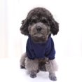 thumbnail image 6 of Yuehao Dog Sweaters, Soft Puppy Clothes, Dog Hoodie with Pocket, Fall Winter Warm Fleece Sweater Puppy Clothes for Small Dogs, Navy XL, 6 of 8