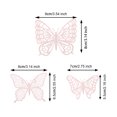 thumbnail image 4 of relayinert Hollow Butterfly Cake Label Baking Plugin Stickers, 4 of 9