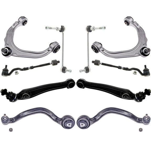 For 07-13 X5 08-14 X6 L & R Lower Forward Control Arms & Links W/ Adaptive Drive