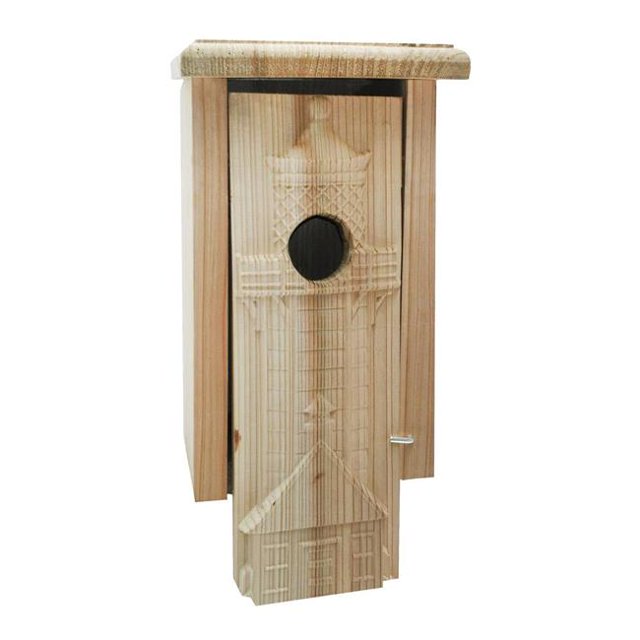 Welliver 1695324 Carved Blue Bird House - Lighthouse