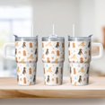 thumbnail image 2 of 20OZ Dog Paw Insulated Tumbler with Handle Stainless Steel Double Wall Cup Great Dog Lover Gifts Unique Birthday Christmas Presents for Women Men Maintains Hot and Cold Drink Temperatures, 2 of 6