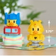 thumbnail image 4 of Duckalooz Character Duck Toy Figures 2-Pack, Optimus Prime & Bumblebee, Collectible Ducks for Play and Display, Novelty Gift Toy Set Kids Ages 2+, 4 of 5