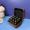 thumbnail image 4 of Estuche de transporte de 12 botellas de aceite esencial para aceite de perfume de 15 ml multiusos naranja Yuyangstore Caja de aceite esencial, 4 of 8