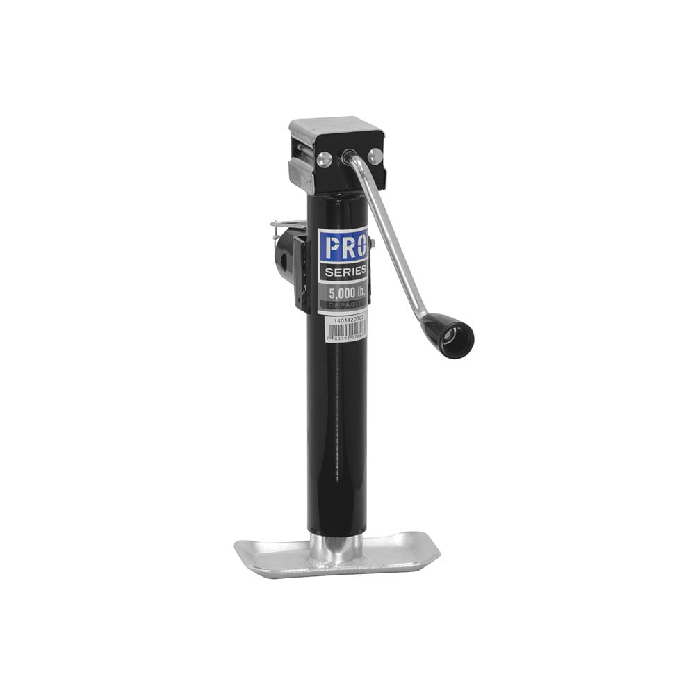 Pro Series 1401420303 5,000 Pound Capacity Crank Handle Trailer Weld On Jack