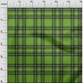 thumbnail image 3 of oneOone Cotton Cambric Green Fabric Tartan Sewing Fabric By The Yard Printed Diy Clothing Sewing Supplies 56 Inch Wide, 3 of 4