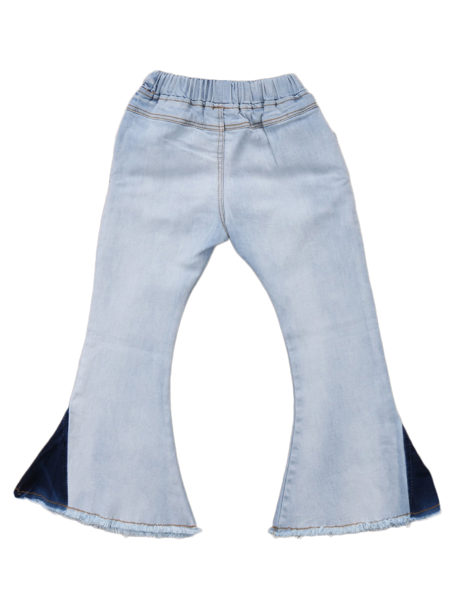 girls bell bottom pants