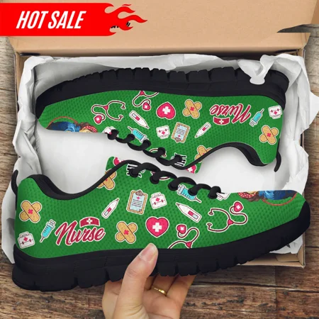 

Fashion Women s Nurse Shoes Comfortable Casual Sneakers Medical Assitant Ladies Breathable Tenis Masculino Sports