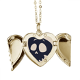 thumbnail image 1 of Desamparados expresion de halloween calavera Collar colgante en forma de melocotón con alas Unbranded M, 1 of 3